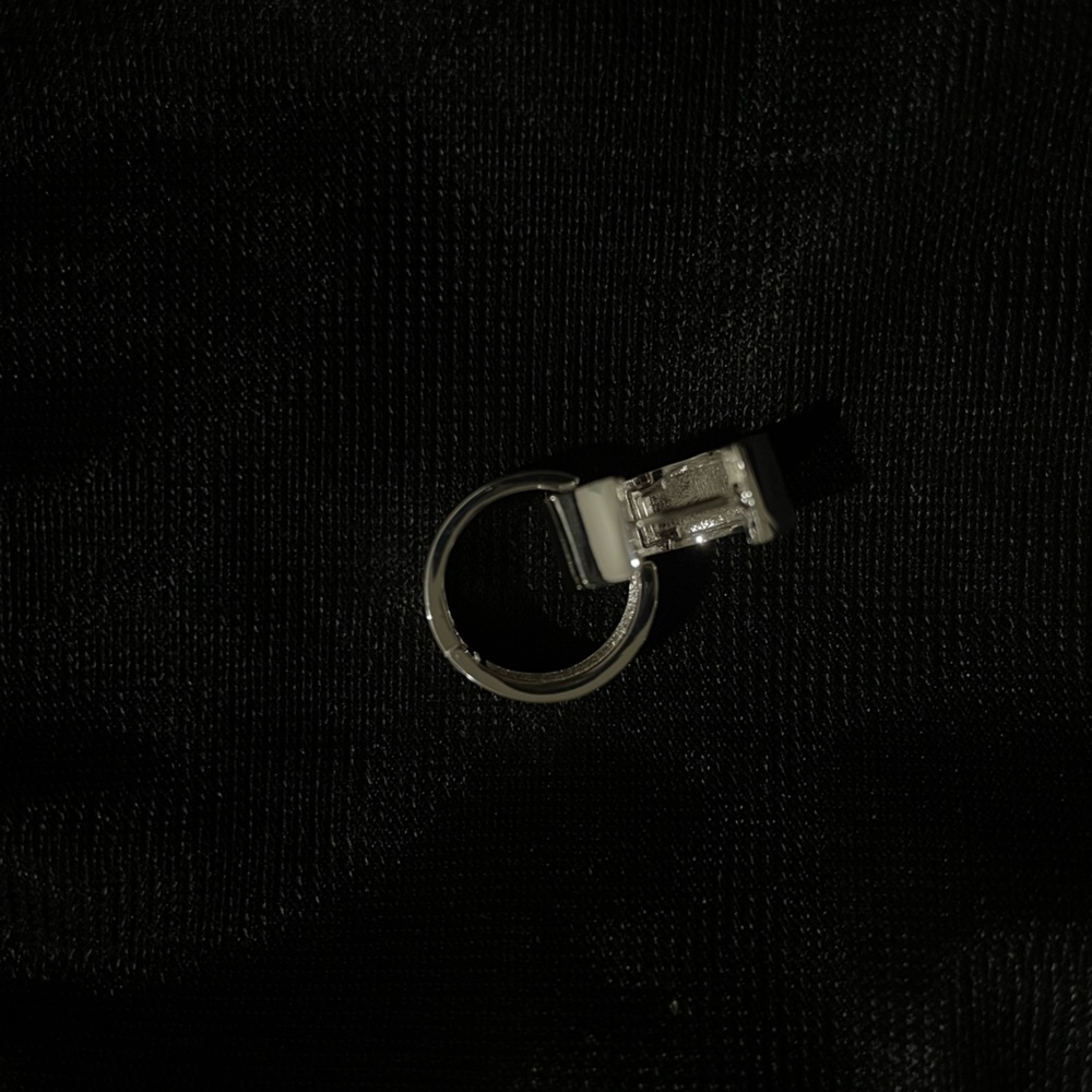 5/$20 Thick Mini Silver Hoops